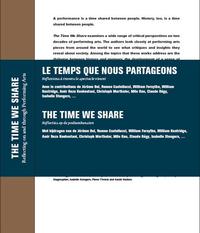 LE TEMPS QUE NOUS PARTAGEONS - REFLEXIONS A TRAVERS LE SPECTACLE VIVANT