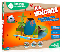 Les volcans - Kit Pandacraft dès 3 ans