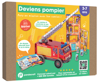 Deviens pompier - Kit Pandacraft 3-7 ans