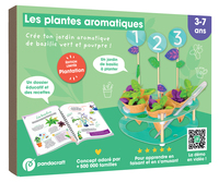 Les plantes aromatiques - Kit Pandacraft 3-7 ans