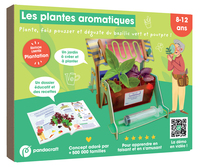 Les plantes aromatiques - Kit Pandacraft 8-12 ans