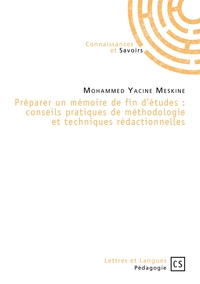 Préparer un mémoire de fin d'études