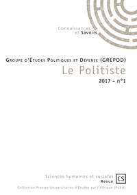 Le Politiste / 2017 - n 1