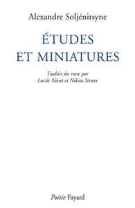 ETUDES ET MINIATURES
