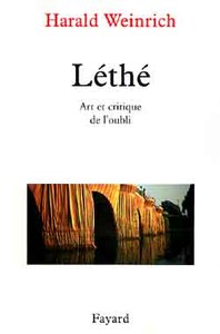 LETHE ART ET CRITIQUE DE L'OUBLI