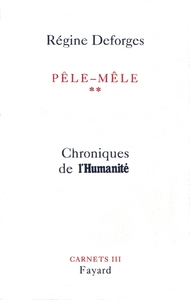 PELE-MELE - CHRONIQUES DE L'HUMANITE