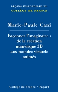 FACONNER L'IMAGINAIRE - DE LA CREATION NUMERIQUE 3D AUX MONDES VIRTUELS ANIMES