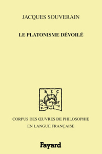 Le platonisme dévoilé, 1700