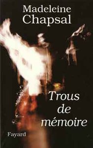 TROUS DE MEMOIRE