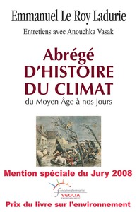 ABREGE D'HISTOIRE DU CLIMAT - DU MOYEN AGE A NOS JOURS