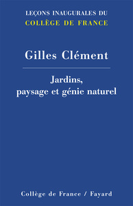 JARDINS, PAYSAGE ET GENIE NATUREL