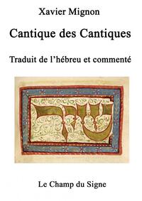 Cantique des Cantiques