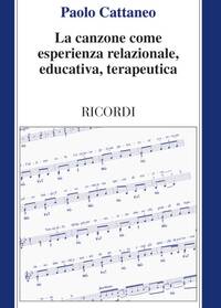 LA CANZONE COME ESPERIENZA RELAZIONALE,  LIVRE SUR LA MUSIQUE