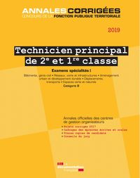 Technicien principal de 2e et 1re classe 2019-2020 - Examens spécialités I