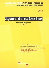 Agent de maîtrise 2019 - Concours