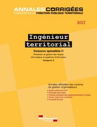 Ingénieur territorial 2017 concours specialites ii