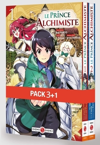 LE PRINCE ALCHIMISTE - T01 - LE PRINCE ALCHIMISTE - PACK PROMO - V01 A V04 - EDITION LIMITEE