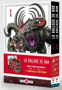 LA BALLADE DE RAN - T01 - LA BALLADE DE RAN - PACK PROMO VOL. 01 ET VOL.02 - EDITION LIMITEE