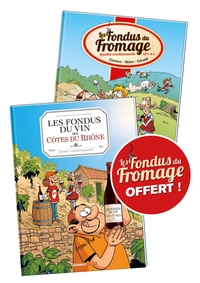 Les Fondus du vin : Côtes du Rhône + Fondus du formage offert