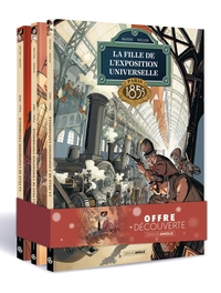 La Fille de l'exposition universelle - pack promo vol. 01 à 03