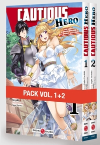 Cautious Hero - Pack promo vol. 01 et 02 - édition limitée