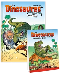 LES DINOSAURES EN BD - TOME 01 + CALENDRIER 2025 OFFERT_NOVEMBRE