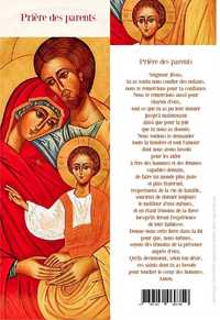 Signet Prière des parents  - Lot de 10 - Collection 24 prières