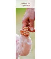 Signet Prière d'un responsable  - Lot de 10 - Collection 24 prières