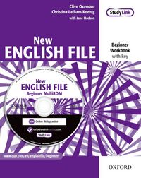 NEW ENGLISH FILE BEGINNER: WORKBOOK WITH ANSWER BOOKLET AND MULTIROM PACK