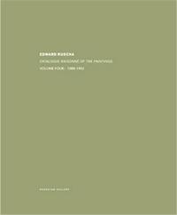 EDWARD RUSCHA CATALOGUE RAISONNE OF THE PAINTINGS VOL.4 1988-1992 /ANGLAIS