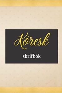 KORESK SKRIFBOK (ICELANDIC EDITION)