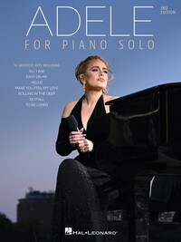 ADELE FOR PIANO SOLO - 3RD EDITION - 14 TITRES AU PIANO