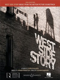 LEONARD BERNSTEIN : WEST SIDE STORY-VOCAL SELECTIONS - PIANO, VOIX & GUITARE - 11 CHANSONS B.O