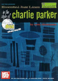 ESSENTIAL JAZZ LINES: BB EDITION STYLE OF CHARLIE PARKER +CD