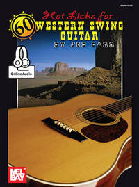 60 HOT LICKS FOR WESTERN SWING GUITAR (BOOK/CD) +CD