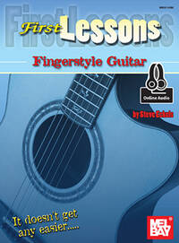 STEVE ECKELS: FIRST LESSONS FINGERSTYLE GUITAR (BOOK/ONLINE AUDIO) +TELECHARGEMENT