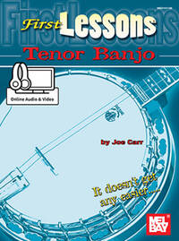 JOE CARR: FIRST LESSONS TENOR BANJO (BOOK/ONLINE MEDIA) +TELECHARGEMENT