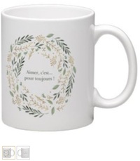 Mug Couronne Végétale