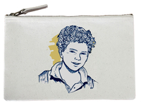 TROUSSE CARLO ACUTIS BLEU EMILIE DROULERS 25X15