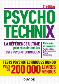 PsychotechniX - La référence ultime pour réussir tous les tests psychotechniques