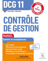 DCG 11 CONTROLE DE GESTION - MANUEL - 2E ED.