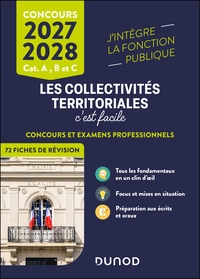 Les Collectivités territoriales, c'est facile - Catégories A et B - 2027-2028