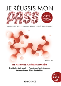 JE REUSSIS MON PASS 2023-2024 - TOUS LES SECRETS DU PARCOURS ACCES SPECIFIQUE SANTE