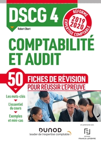 DSCG 4 Comptabilité et audit - Fiches de révision - Réforme 2019-2020