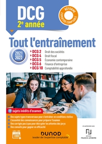 Année 2 : DCG 2-4-5-6-10 - Tout l'entraînement 2021/2022