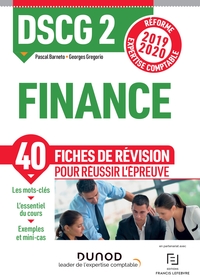 DSCG 2 - FINANCE - DSCG 2 - DSCG 2 FINANCE - FICHES DE REVISION - REFORME 2019-2020 - REFORME EXPERT