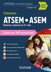 Concours ATSEM/ASEM 2021/2022 - L'oral en 180 questions