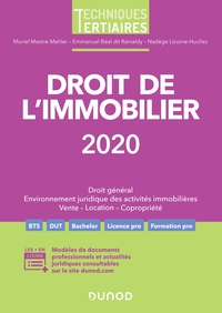 Droit de l'immobilier 2020