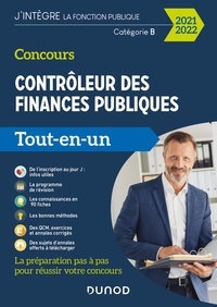 Concours Contrôleur des finances publiques - 2021-2022 - Tout-en-un