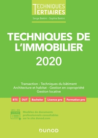 TECHNIQUES DE L'IMMOBILIER 2020